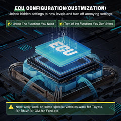 The XTOOL D9EV ECU CONFIGURATION(CUSTMIZATION)