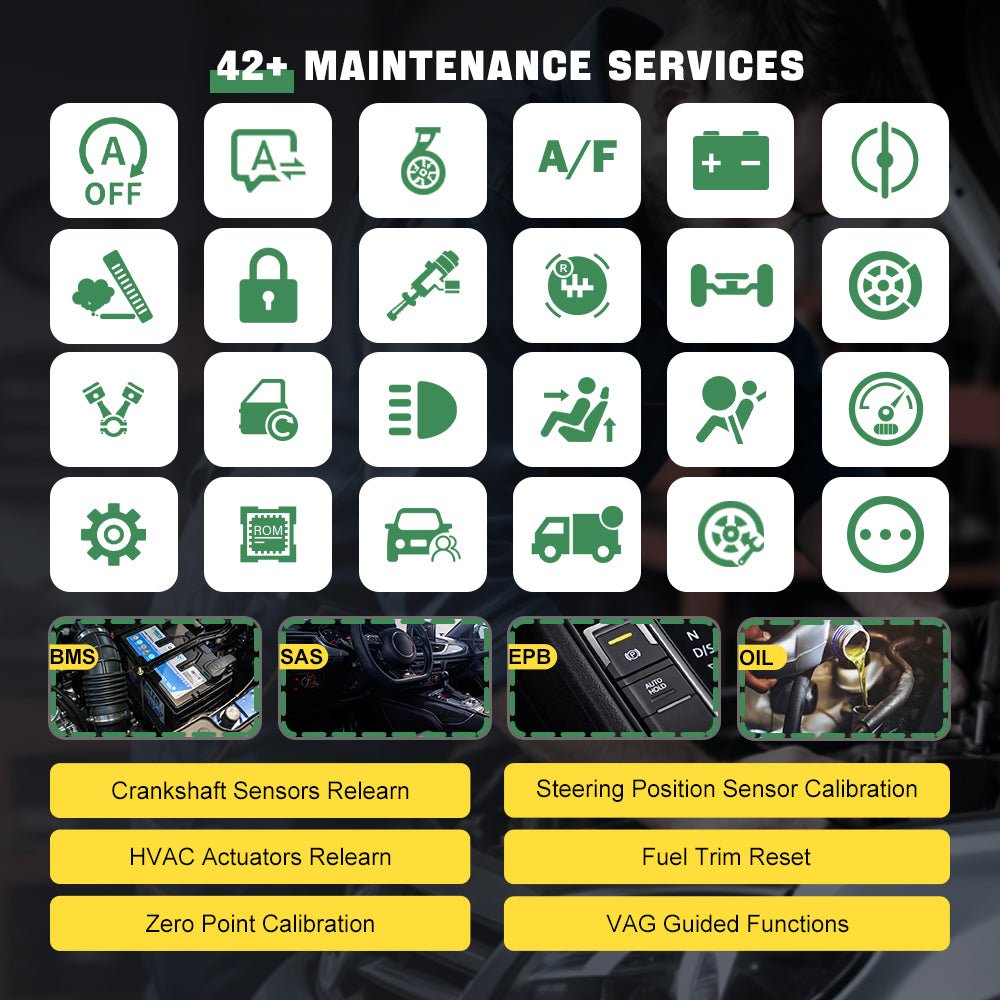The XTOOL D9EV 42+MAINTENANCE SERVICES