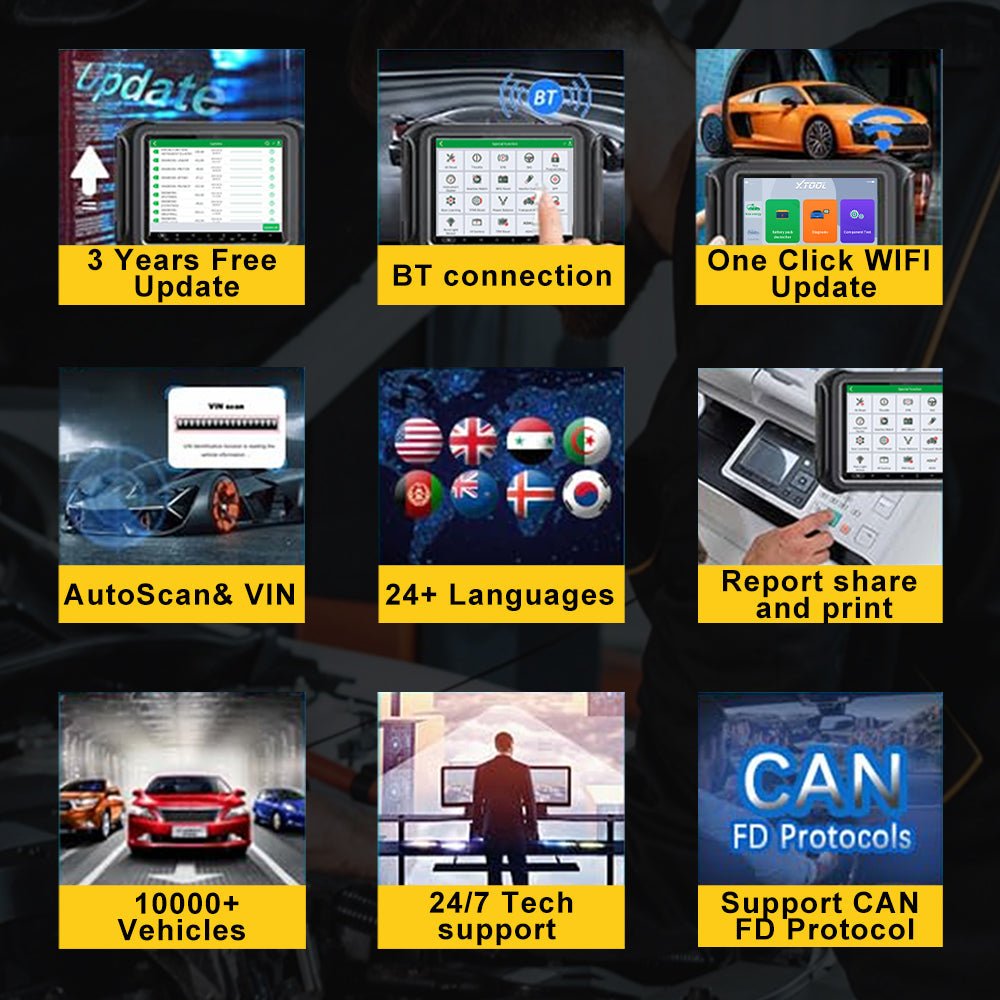 The XTOOL D9EV Support CAN FD Protocol