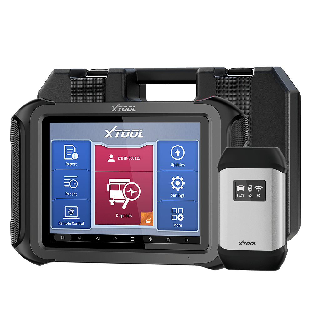 XTOOL D9HD Heavy Duty & Car Diagnostic Tool | 2025 Elite Version for 12V/24V Vehicles, 3-Year Free Updates - ACARTOOL