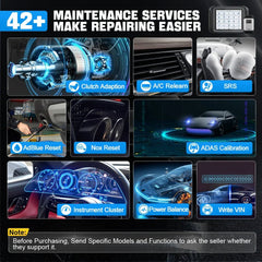 XTOOL D9S – 2025 Intelligent Diagnostic Tablet with ECU Coding, Topology Mapping & 42+ Service Functions - ACARTOOL