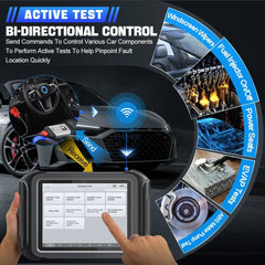 XTOOL D9S – 2025 Intelligent Diagnostic Tablet with ECU Coding, Topology Mapping & 42+ Service Functions - ACARTOOL