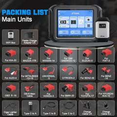 XTOOL D9S – 2025 Intelligent Diagnostic Tablet with ECU Coding, Topology Mapping & 42+ Service Functions - ACARTOOL