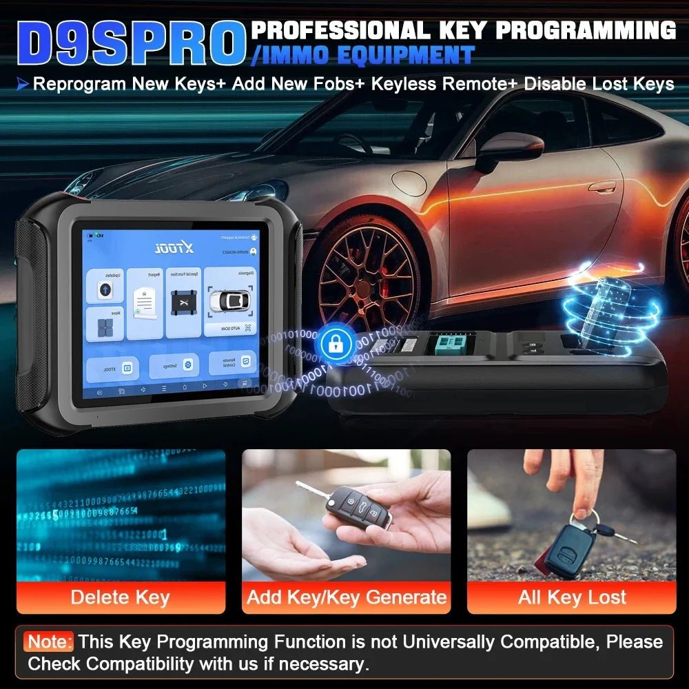 XTOOL D9S PRO – 2025 Professional ECU Programming Tool with Intelligent Topology & 4000+ Active Tests - ACARTOOL