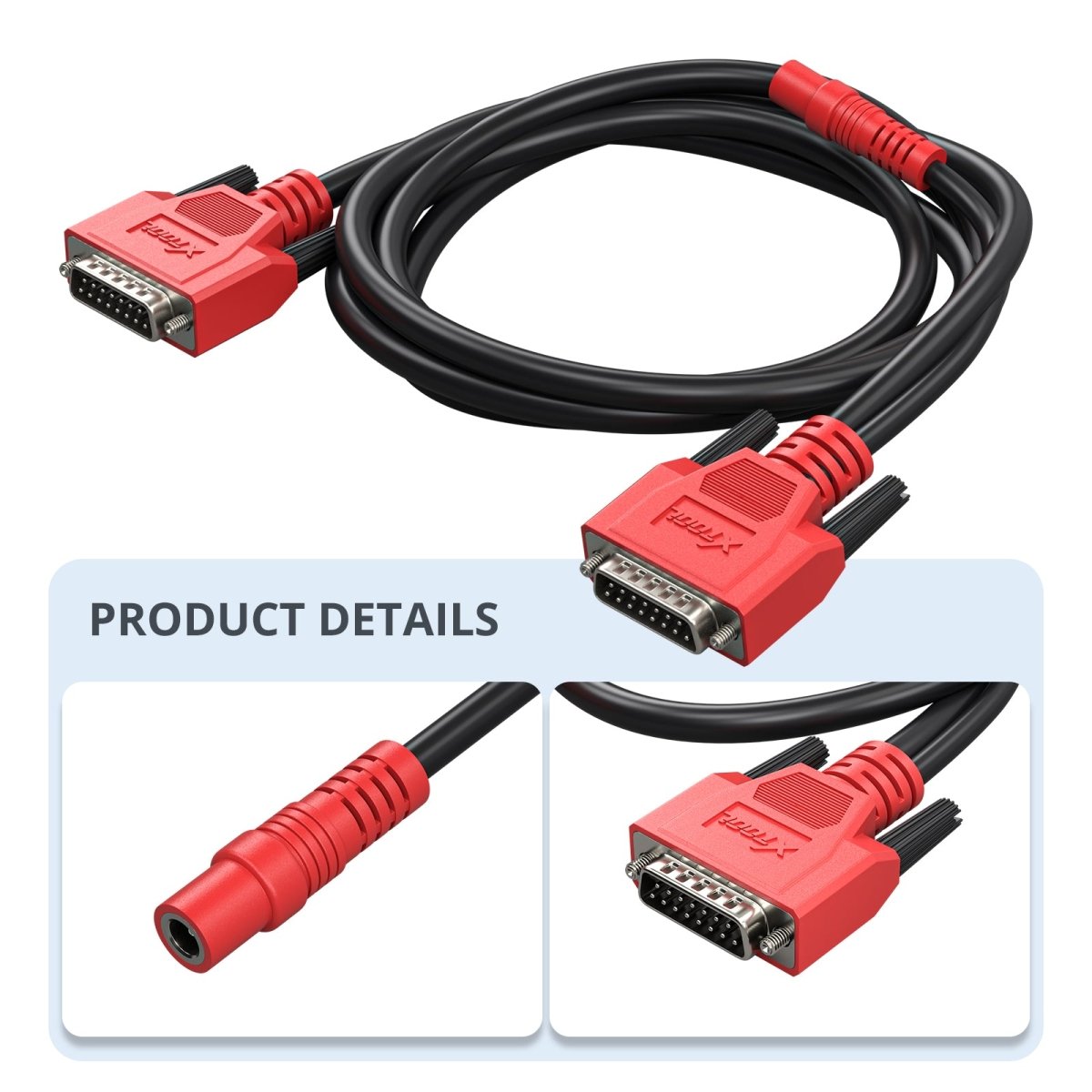 XTOOL DB15 Main Cable & OBDⅡ-16 Adapter Set.