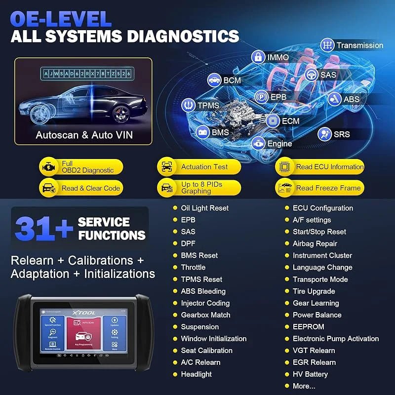 XTOOL IK618 (Certified Refurbished) | US Only.