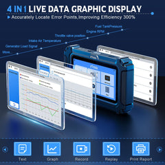XTOOL IP500-BCC For For Buick/Chevrolet/Cadillac/GMC 4 IN 1 LIVE DATA GRAPHIC DISPLAY