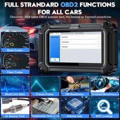 XTOOL IP500-TLS FOR TOYOTA/LEXUS/SCIONE FULL STRANDARD OBD2 FUNCTIONS FOR ALL CARS