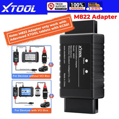 XTOOL M822 Adapter – Fast & Efficient Toyota Key Programming Communication Adapter - Cable&Adapter