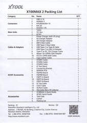 XTOOL X100 MAX2 — 2025 J2534 Key Programming & Diagnostic Tool with FCA AutoAuth, ECU Coding, Bi - Directional Control, 42+ Services,Topology Mapping - Key Programmer