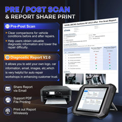 Xtool X100MAX 2 PRE POST and SCAN REPORT SHARE PRINT