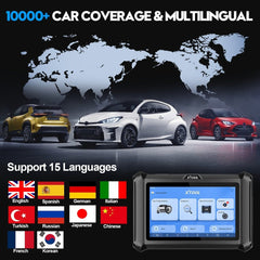 X100pads support 10000+ car coverage support 15 languages