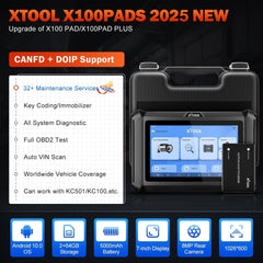 XTOOL X100PADS Advanced Key Programming & Diagnostic Tool – All-System Scanner, 32+Special Functions, CAN FD & DoIP Support - ACARTOOL