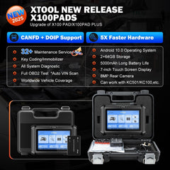 XTOOL NEW RELEASE X100PADS Upgrade of X100 PAD/X100PAD PLUS