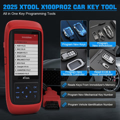 2025 XTOOL X100PRO2 CAR KEY TOOL
All in One Key Programming Tools