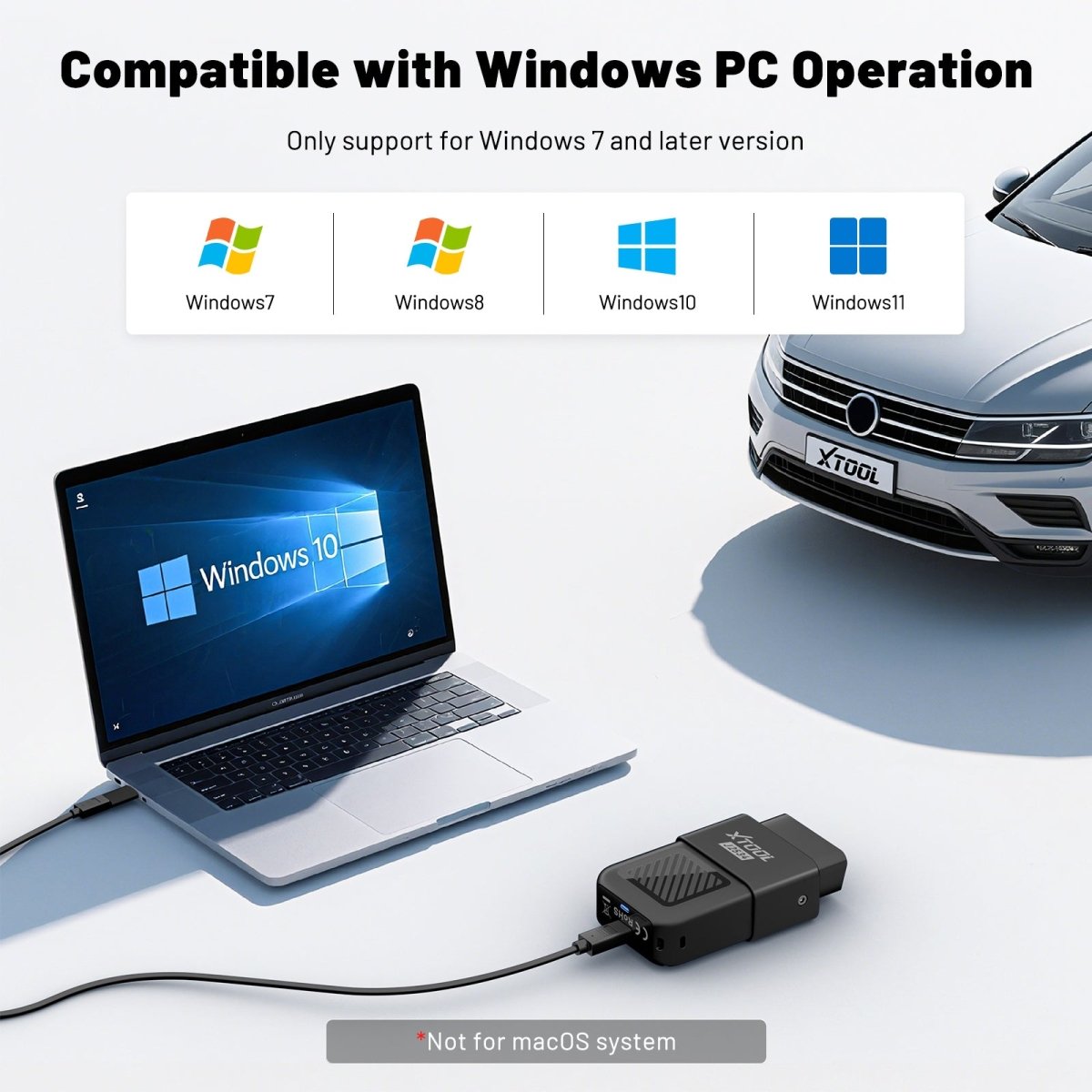 XTOOL XTS500 professional-grade J2534 Pass-Thru Tool