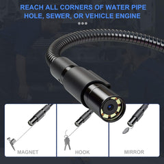 XTOOL XV200 reach all corners of water pipe hole,sewer,or vehicle engine