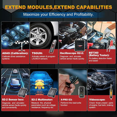 2025 LAUNCH X431 PRO Elite V+ OBD2 Scanner with ECU Coding, Bi-Directional Control & Key Programming.