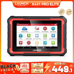 2025 LAUNCH X431 PRO Elite V+ OBD2 Scanner with ECU Coding, Bi - Directional Control & Key Programming - Car Scan Tool