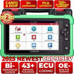 LAUNCH X431 CRP919 EV – Electric Vehicle Diagnostic Tool with ECU Coding, Active Tests & 43+ Reset Services - ACARTOOL