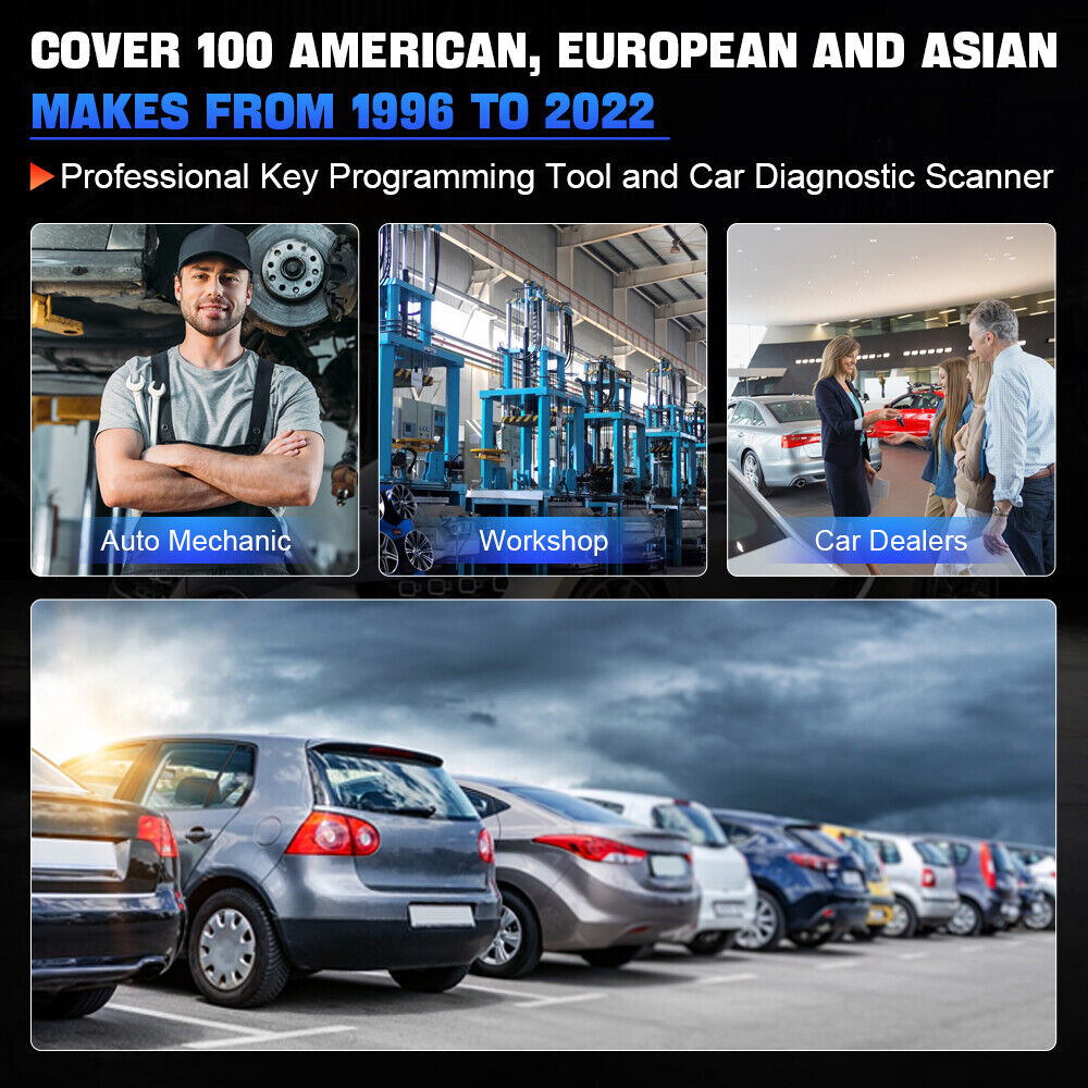 VIDENT iSmart810 OBD2 Diagnostic Tool with ECU Coding, Key Programming, 40+ Resets & Bi-Directional Control – 2025 Newest Automotive Scanner - ACARTOOL