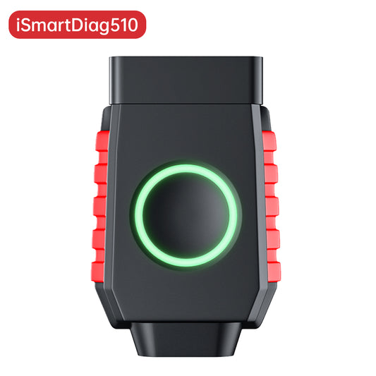 VIDENT iSmartDiag510 Full-System Bluetooth OBD2 Scanner – Bi-Directional, 13+ Reset Functions, CAN FD & DoIP.