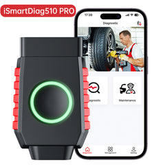 VIDENT iSmartDiag510Pro OBD2 Scanner – Full System Diagnostics, 28+ Resets, Bluetooth, CAN FD & DoIP, Lifetime Free Updates - ACARTOOL