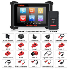 VIDENT ISMART810 Premium | Advanced Diagnostic Tool with ECU Coding, IMMO, 40+ Functions & Intelligent Topology | 3 Years Free Updates - ACARTOOL