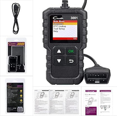 LAUNCH Creader 3001 | OBD2 Code Reader & Check Engine Light Scanner – Full Mode 6 Diagnostics, Lifetime Free Updates, Smog Test Ready - ACARTOOL