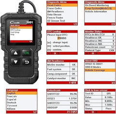 LAUNCH Creader 3001 | OBD2 Code Reader & Check Engine Light Scanner – Full Mode 6 Diagnostics, Lifetime Free Updates, Smog Test Ready - ACARTOOL