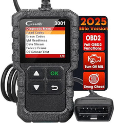 LAUNCH Creader 3001 | OBD2 Code Reader & Check Engine Light Scanner – Full Mode 6 Diagnostics, Lifetime Free Updates, Smog Test Ready - ACARTOOL