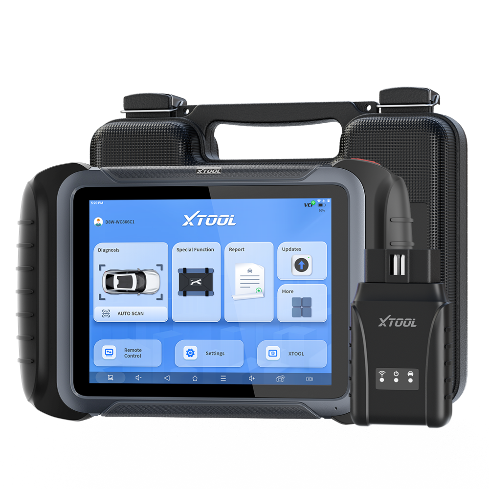 XTOOL D8W V2.0 Wireless Diagnostic Tablet – ECU Coding, FCA Support, DoIP, 38+ Reset Functions & Bidirectional Controls - ACARTOOL