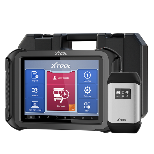 XTOOL D9HD Heavy Duty & Car Diagnostic Tool | 2025 Elite Version for 12V/24V Vehicles, 3-Year Free Updates - ACARTOOL