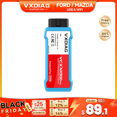 VXDIAG VCX NANO WIFI Diagnostic Tool for Ford & Mazda (2005–2025)