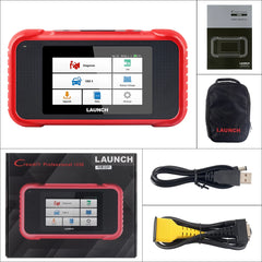 LAUNCH CRP123E V2.0 2025 Elite OBD2 Scanner – 4 Systems Diagnostics, 7 Resets, FCA AutoAuth, Battery Test, Full OBDII Modes, WiFi Lifetime Update.