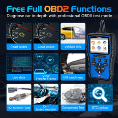Vident iLink304 4-System OBD2 Scanner with Oil Reset, EPB, Throttle Relearn, SAS, BMS, Full OBDII Functions – Lifetime Free Updates.
