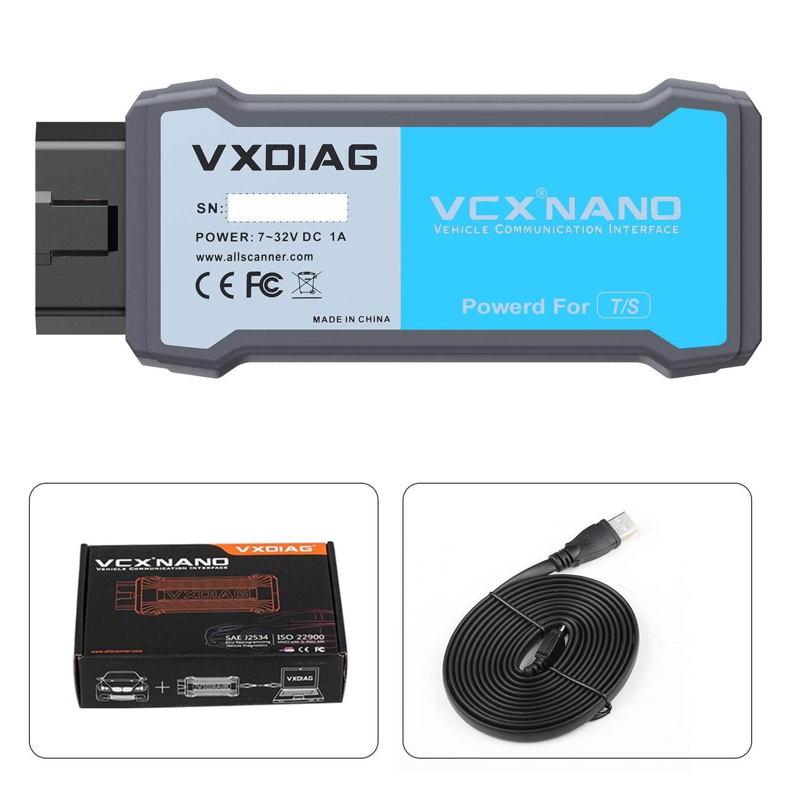 USB Version VXDIAG VCX NANO for TOYOTA - VXDIAG Official Website