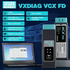 2025 VXDIAG VCX FD OBD2 Diagnostic Tool for Ford & Mazda | CAN FD, DoIP, J2534 Support.