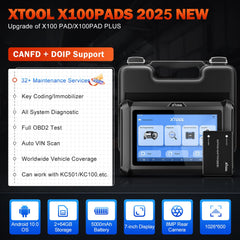 XTOOL X100PADS Advanced Key Programming & Diagnostic Tool – All-System Scanner, 32+Special Functions, CAN FD & DoIP Support - ACARTOOL