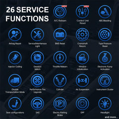 XTOOL A30M V2.0 OBD2 Scanner – Full System Diagnostics, Bi-Directional Control, 26+ Reset Functions, FCA AutoAuth, CAN FD, Lifetime Free Updates