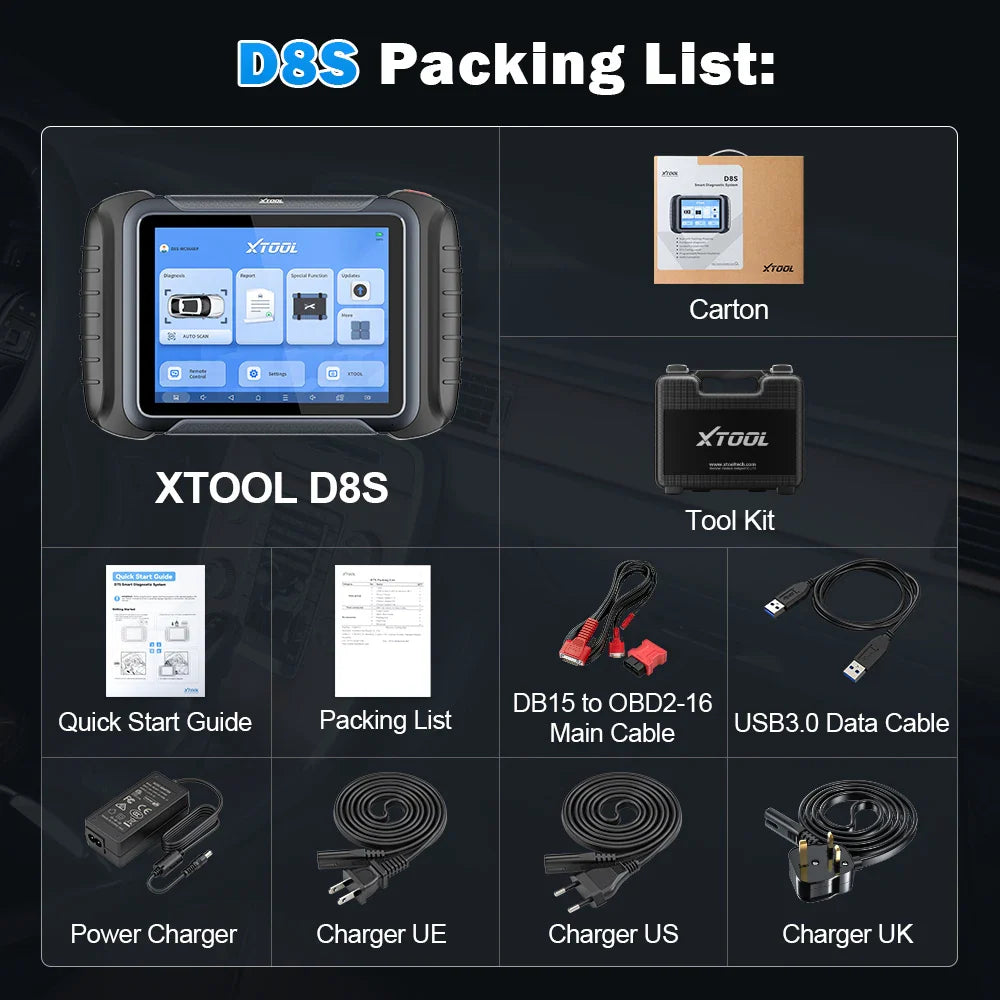 XTOOL D8S V2.0 (Certified Refurbished)  | US Only.