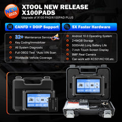 XTOOL NEW RELEASE X100PADS Upgrade of X100 PAD/X100PAD PLUS