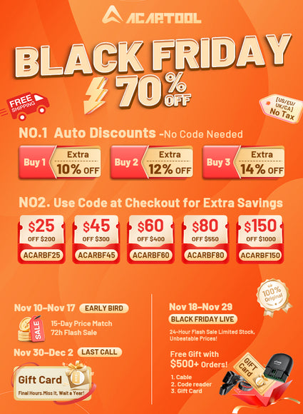 black friday deal on automotive scan tools