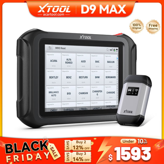Xtool D9max Obd2 Scanner Black Friday Mega Sale