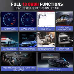 LAUNCH CRP123E V2.0 2025 Elite OBD2 Scanner – 4 Systems Diagnostics, 7 Resets, FCA AutoAuth, Battery Test, Full OBDII Modes, WiFi Lifetime Update.