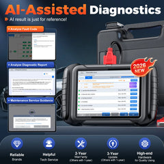 XTOOL D8S AI Diagnostic Scanner – Topology Mapping, Bidirectional Control & 42+ Resets
