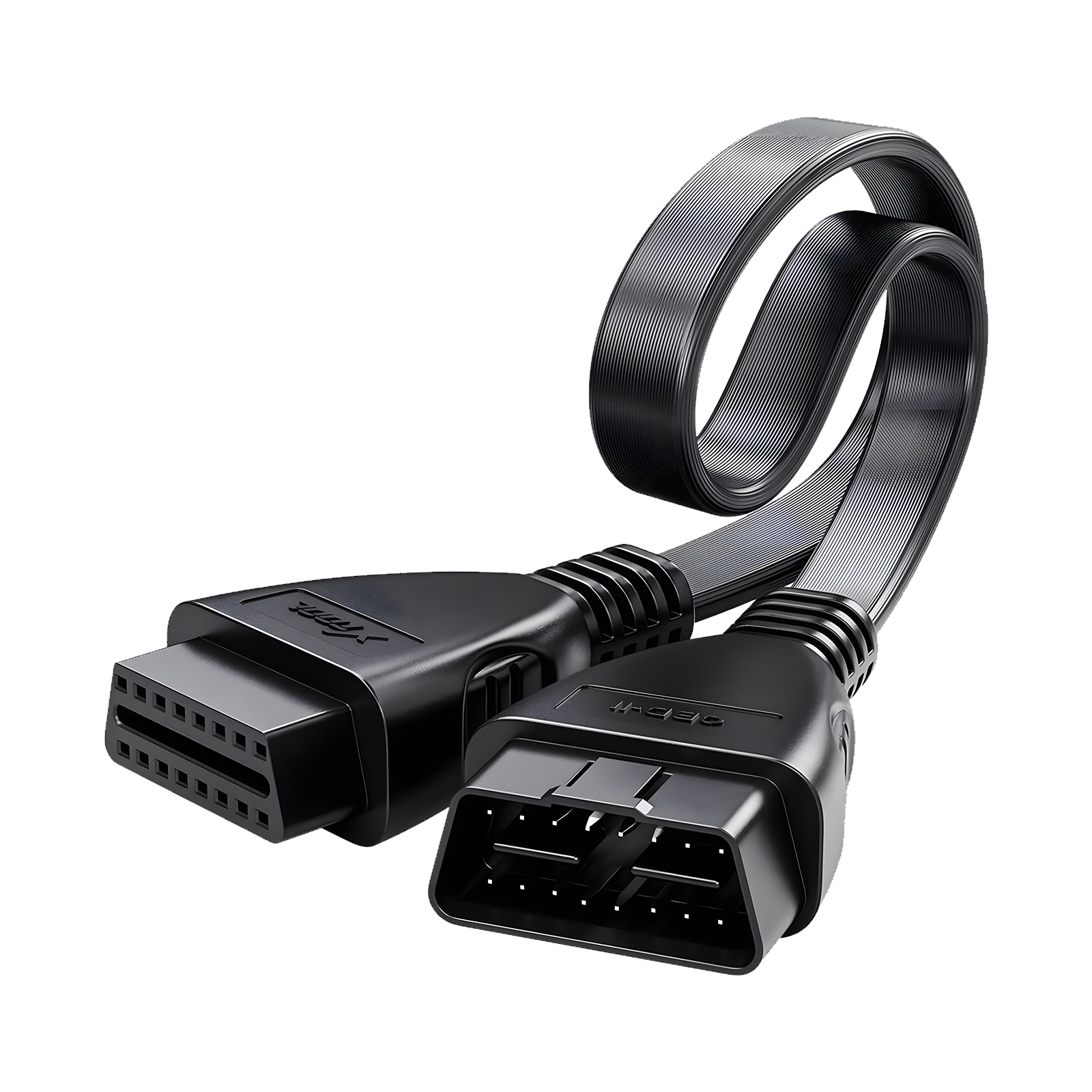 XTOOL OBDII 16-Pin Extension Cable - 1.64ft (0.5m) Universal Connector - ACARTOOL