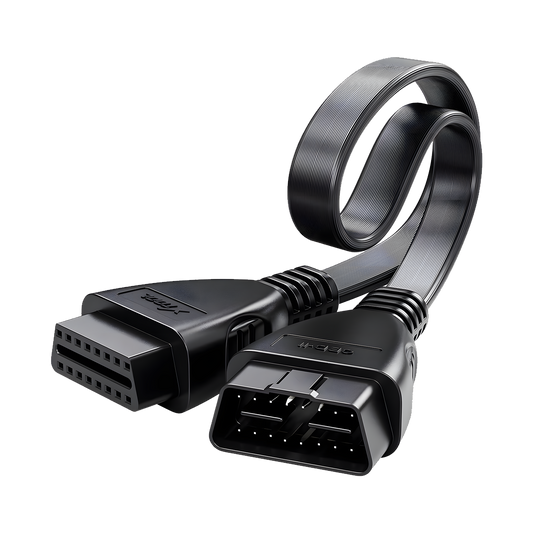 XTOOL OBDII 16-Pin Extension Cable - 1.64ft (0.5m) Universal Connector - ACARTOOL