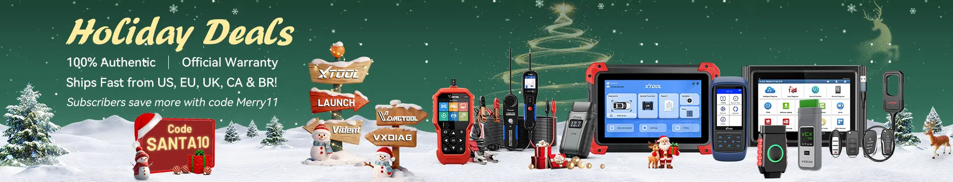holiday sale on XTOOL