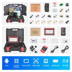 LAUNCH X431 IMMO PLUS + X-PROG3 Car Key Programmer | Full-System Scanner | ECU Coding | Bi-Directional | CAN FD & DoIP.